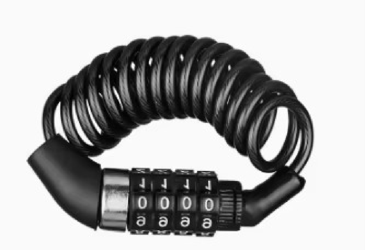 Chain Lock Combination - Motorfiets Fiets Anti-diefstal Ketting 4-cijferig Wachtwoordcombinatie
