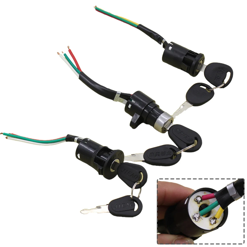 Commuter Bike Lock - Universele Motorfiets E-Fiets Contactschakelaar Sleutel Power