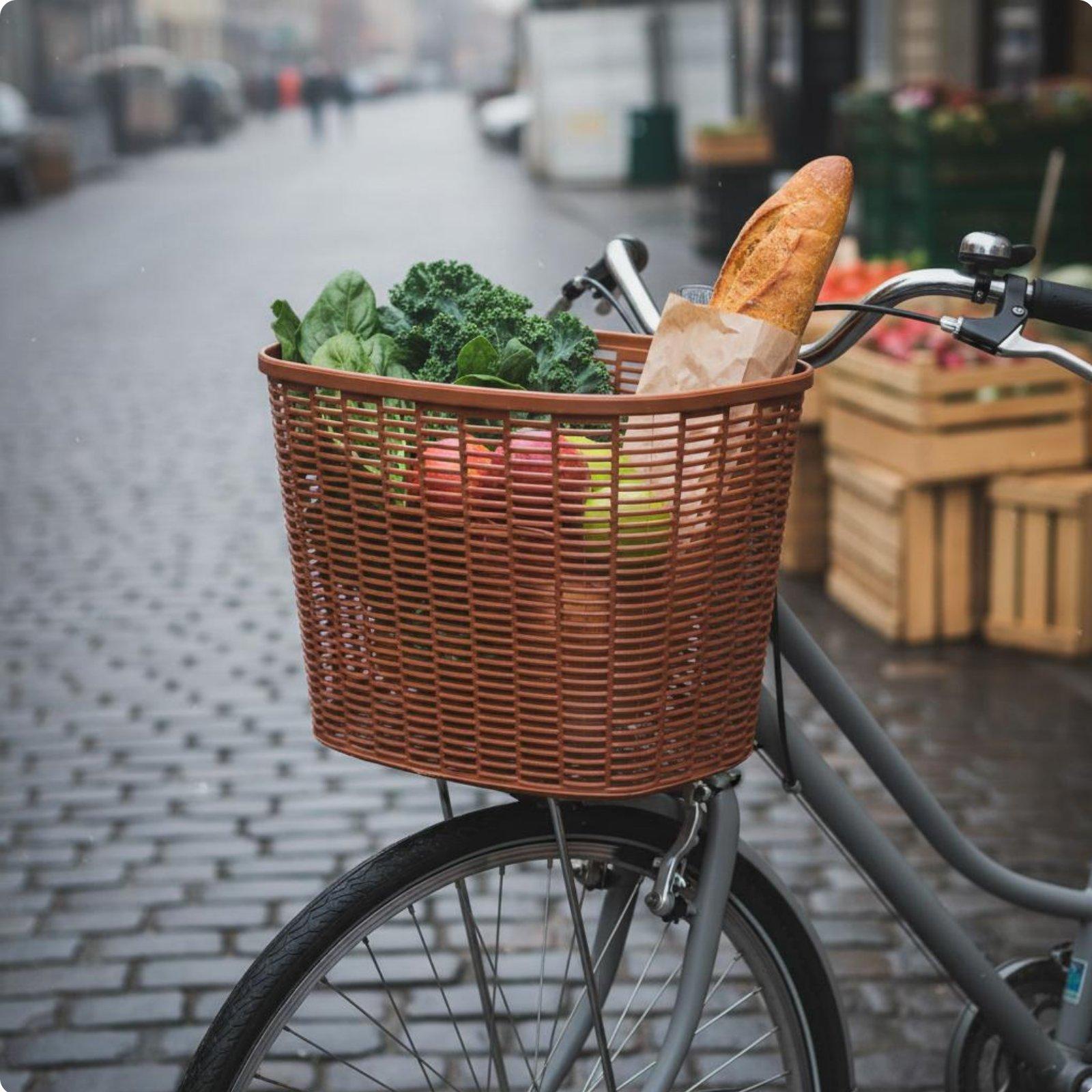 Ruime fietsmand, bevestiging a - Cycling Commute Essentials recensie en prijs
