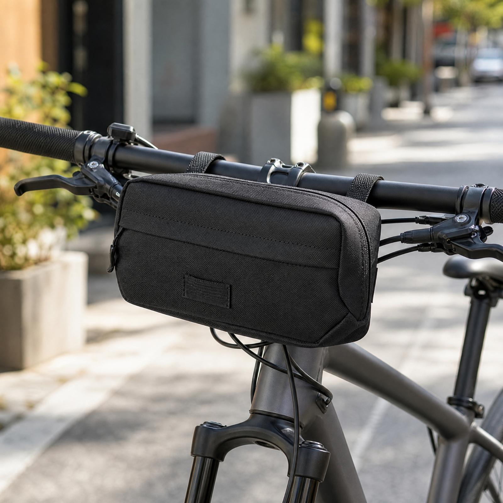 Compacte fietsstuurzak van zwa - Cycling Commute Essentials recensie en prijs