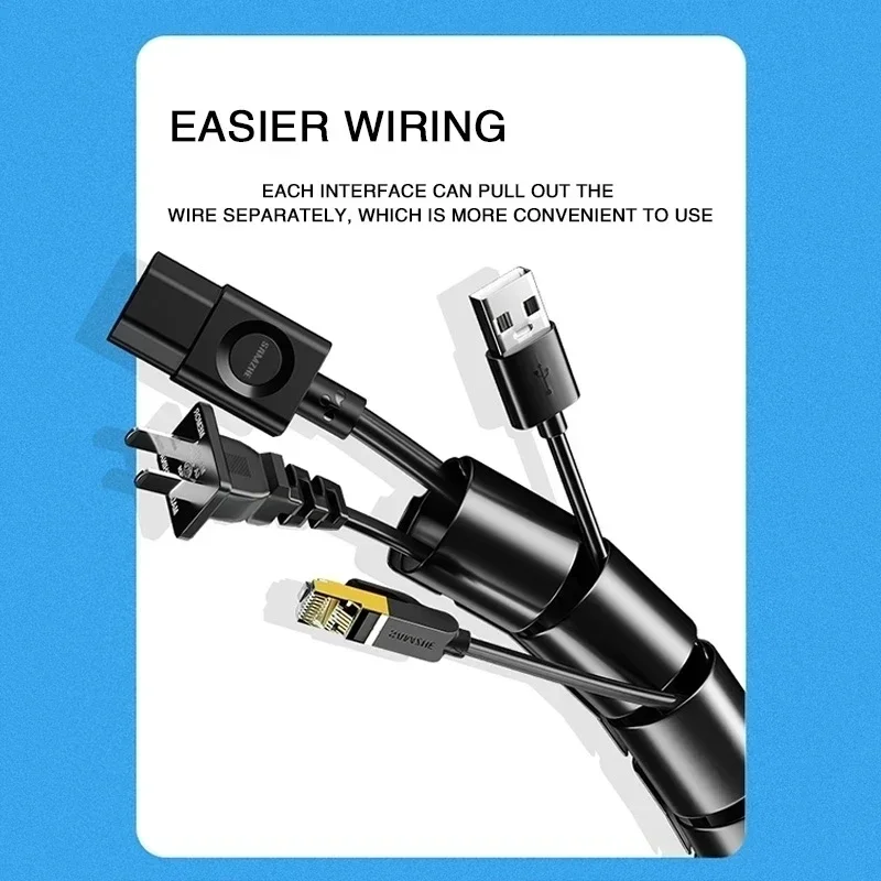 2M/1M 16mm/10mm Kabel Organize - Cable Lock Flexible recensie en prijs